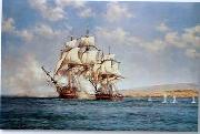 unknow artist Seascape, boats, ships and warships. 37 Germany oil painting reproduction